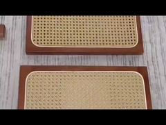 Nhà hàng gấp ghế ăn ngoài trời khung gỗ rattan bên