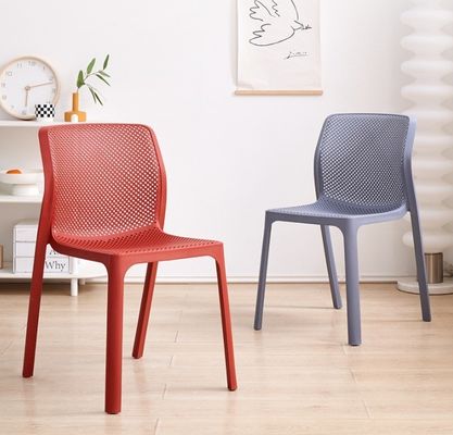 Mua Ghế ăn ngoài trời có thể xếp chồng bằng nhựa màu xám Ghế ăn bằng nhựa PP sản xuất trực tuyến