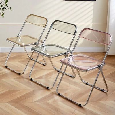 Mua Ghế acrylic gấp trong suốt OEM ODM Ghế gấp acrylic rõ ràng sản xuất trực tuyến