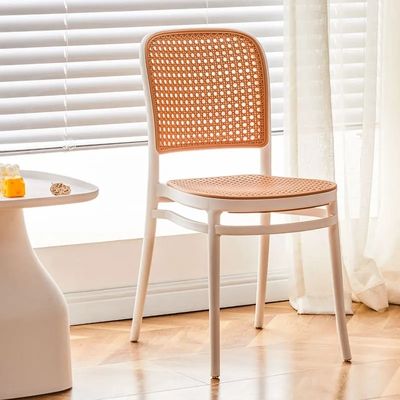Mua OEM ODM ghế ăn nhựa nhựa trắng ghế ăn ngoài trời nhựa cho khách sạn sản xuất trực tuyến