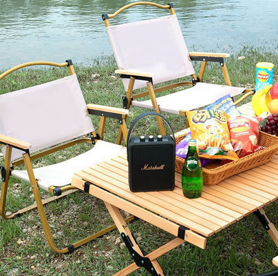 Mua Đồ chơi tùy chỉnh Đơn giản Beech Armrest Đồ cầm kim loại gấp ngoài trời Trại câu cá ghế sản xuất trực tuyến