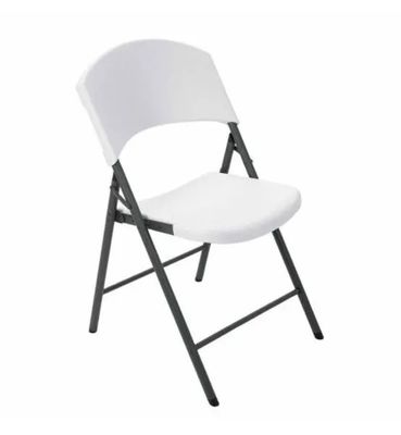 HDPE ghế gấp đám cưới ghế gấp nhựa màu trắng cho nhà hàng khách sạn