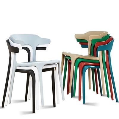 Full PP Plastic Stackable ghế ăn OEM ODM Molded ghế ăn nhựa