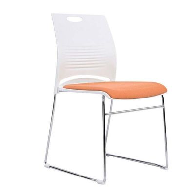 Orange xếp chồng ghế phòng họp Mesh xếp chồng ghế phòng hội nghị